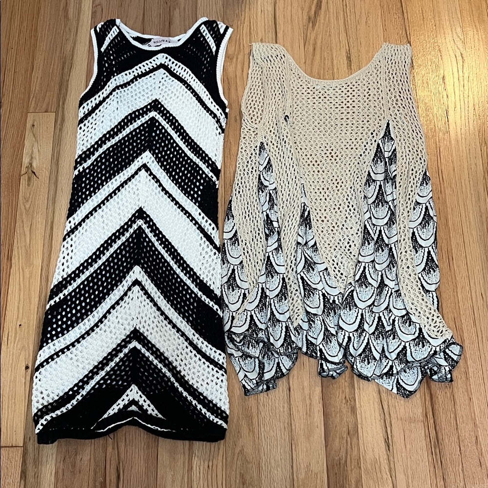 2 Beach Cover Ups Like New XS